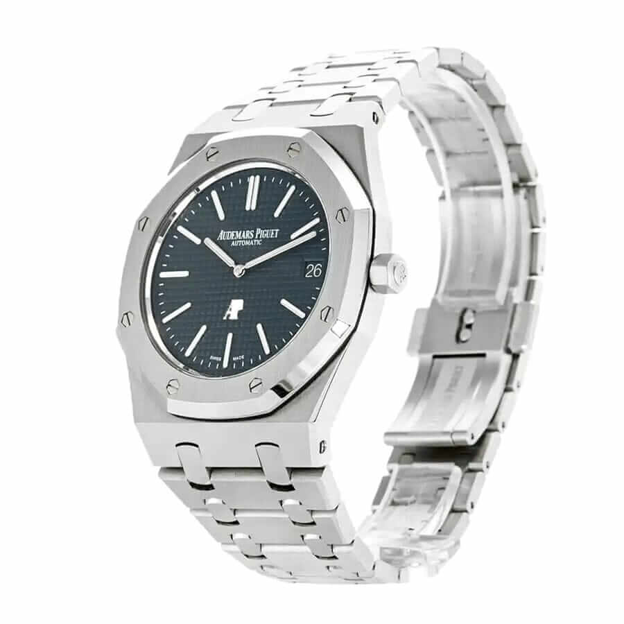 Audemars Piguet Royal Oak Stainless Steel Jumbo Ultra-Thin Blue 15202ST.OO.1240ST.01 Replicaca