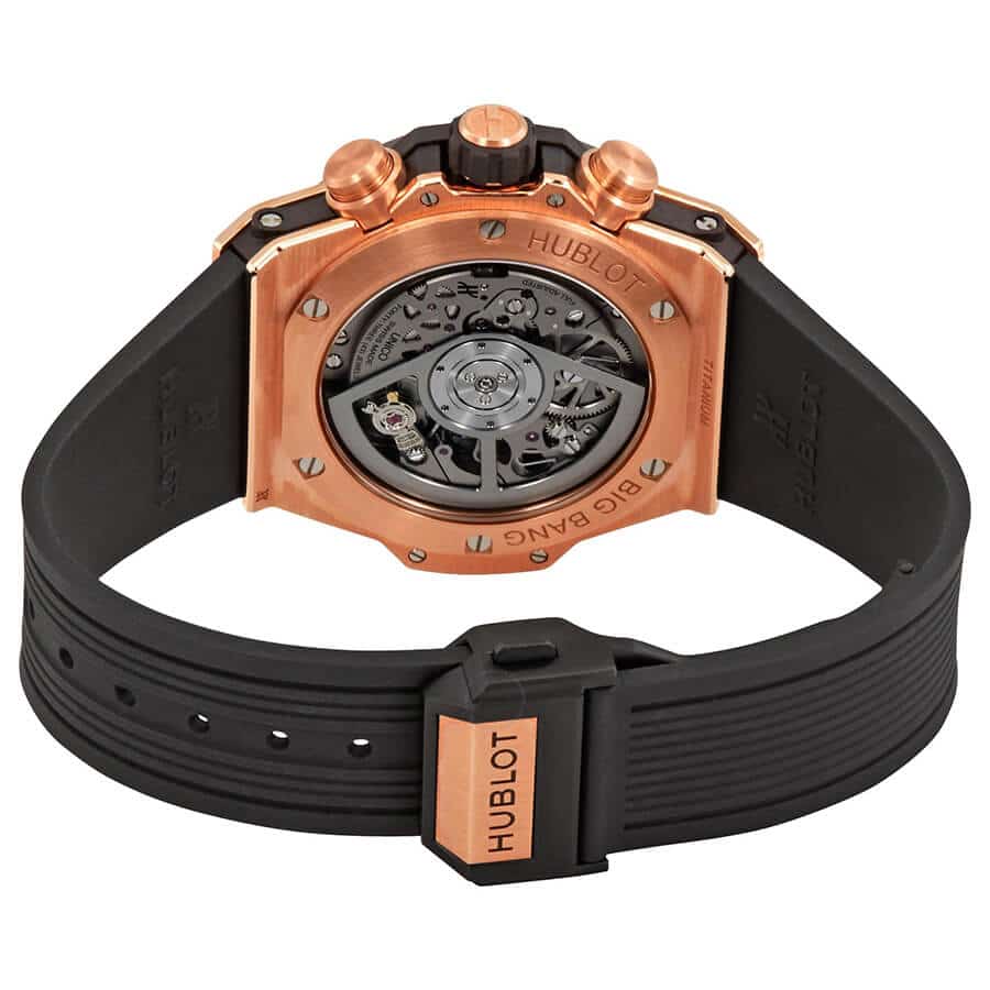 Hublot Big Bang Unico King Gold Flyback Chronograph Skeleton 441.OX.1180.RX Skeleton Replica