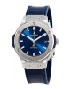 Hublot Classic Fusion Automatic Blue Sunray Dial Titanium 565.NX.7170.LR 2 Replica