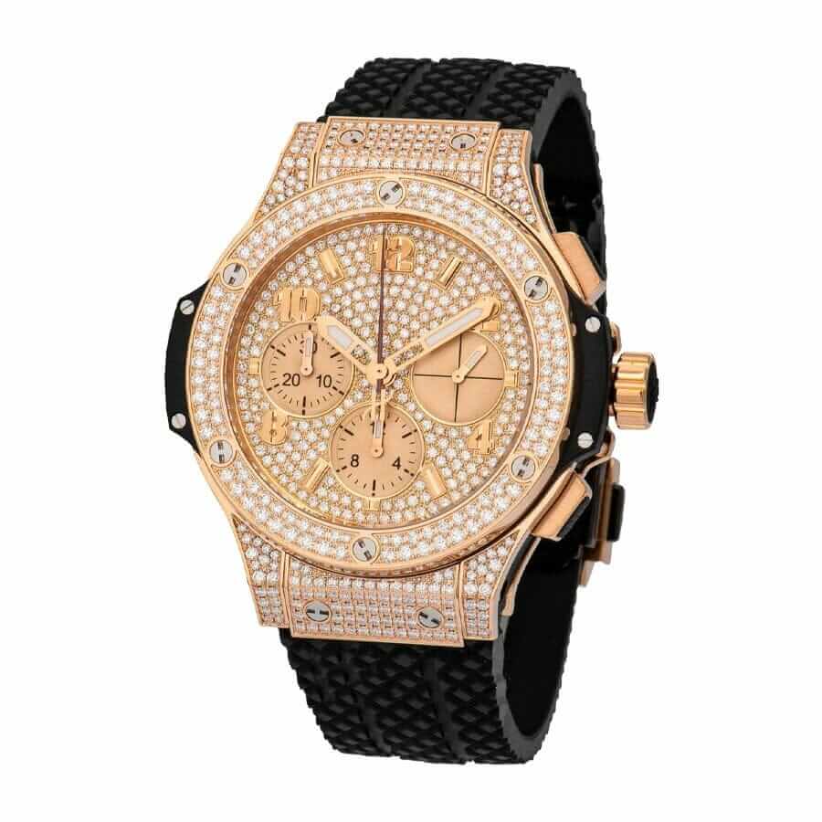 Hublot Classic Fusion Best Edition Chronograph With Diamond Rose Gold Replica