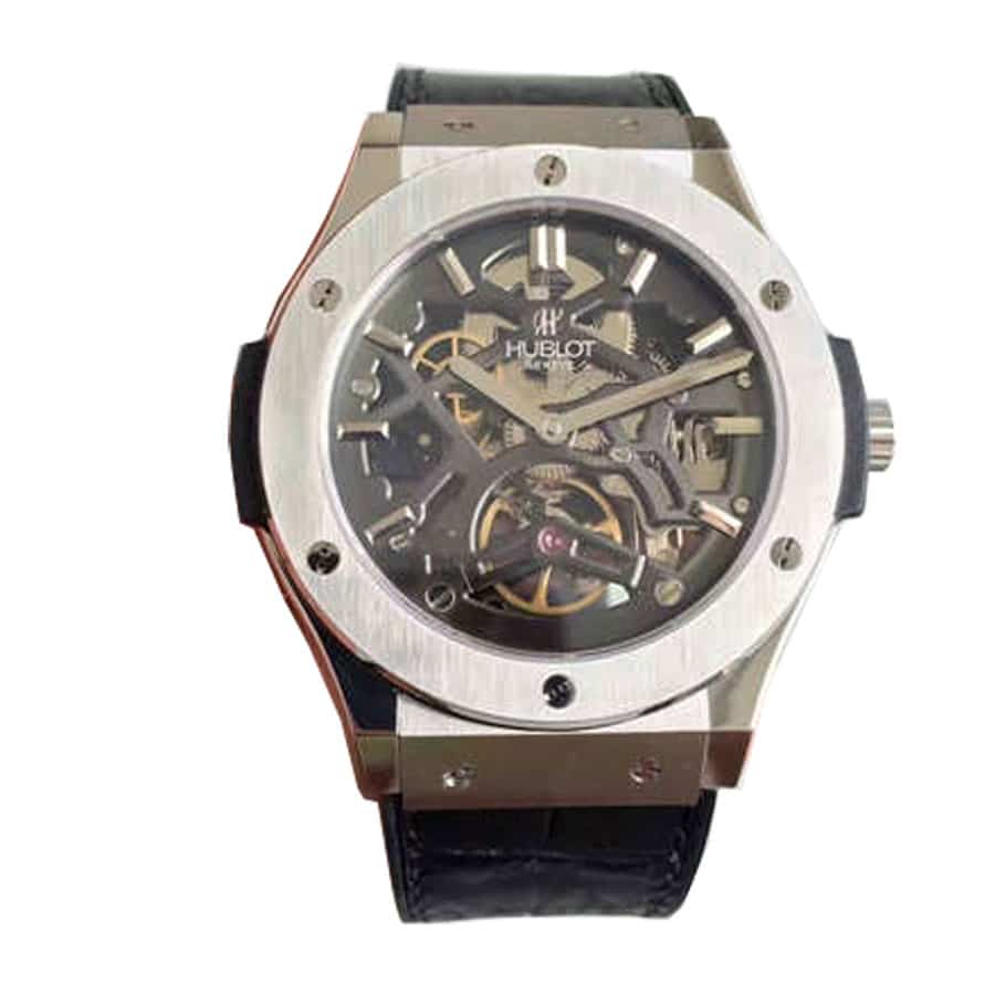 Hublot Classic Fusion Tourbillon Excessive Quality Skeleton Dial 505.TX.0170.LR Replica