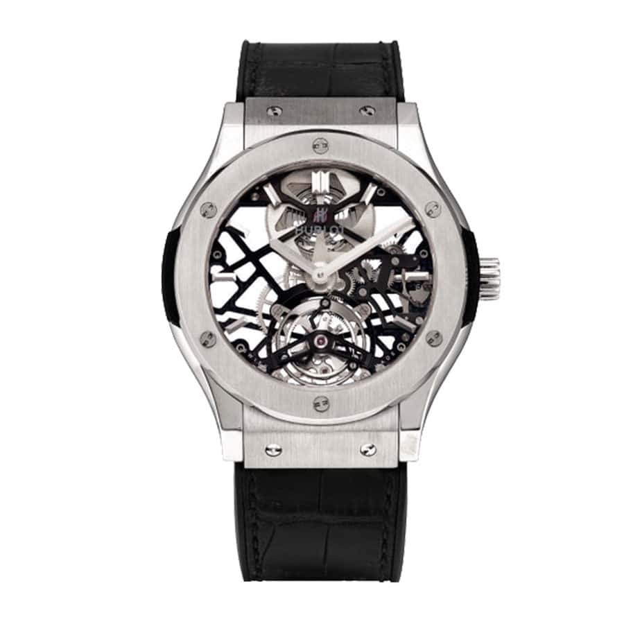 Hublot Classic Fusion Tourbillon Skeleton Dial 505.NX.0170.LR Replica