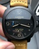 Panerai Luminor Men Automatic Black Calf Watch PAM00661