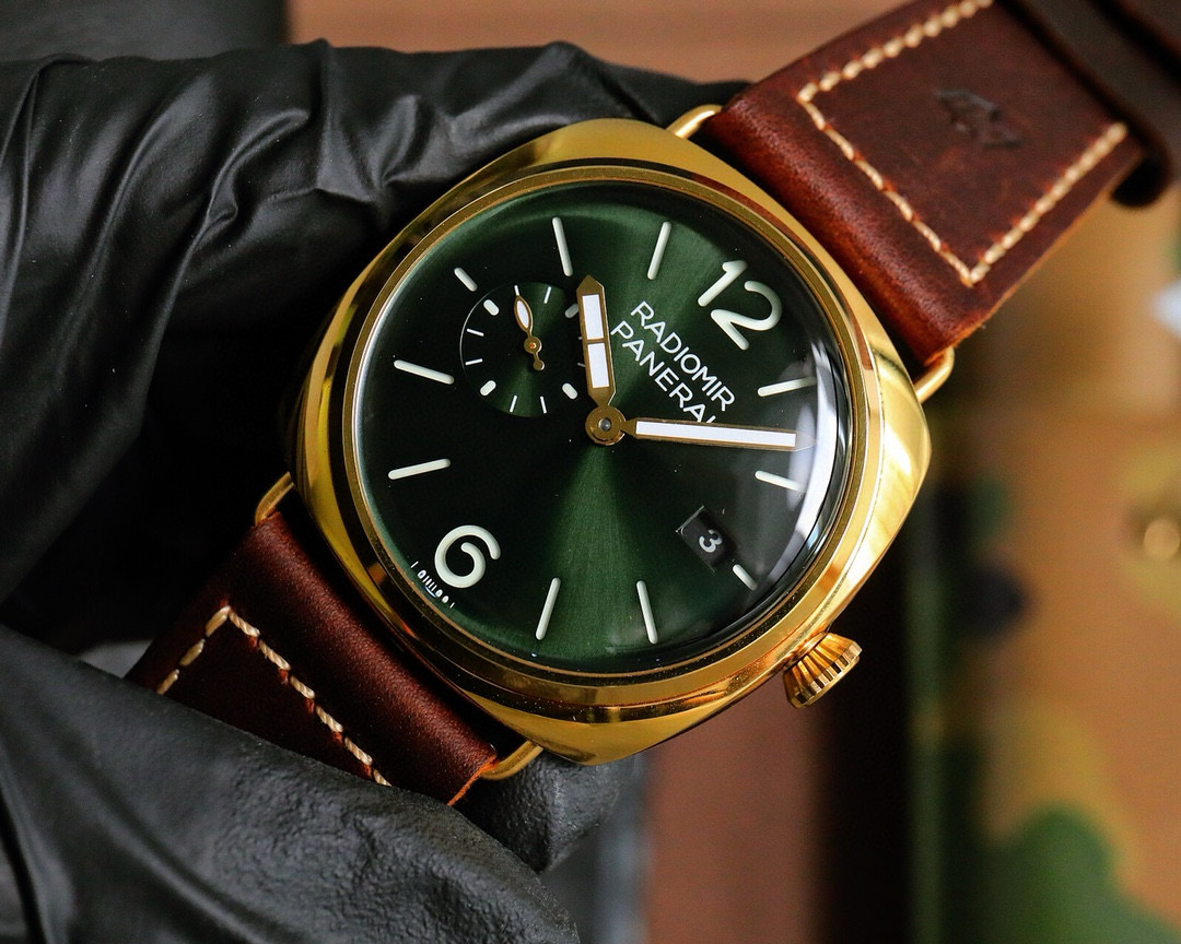 Panerai Luminor Men Automatic Green Watch PAM00525