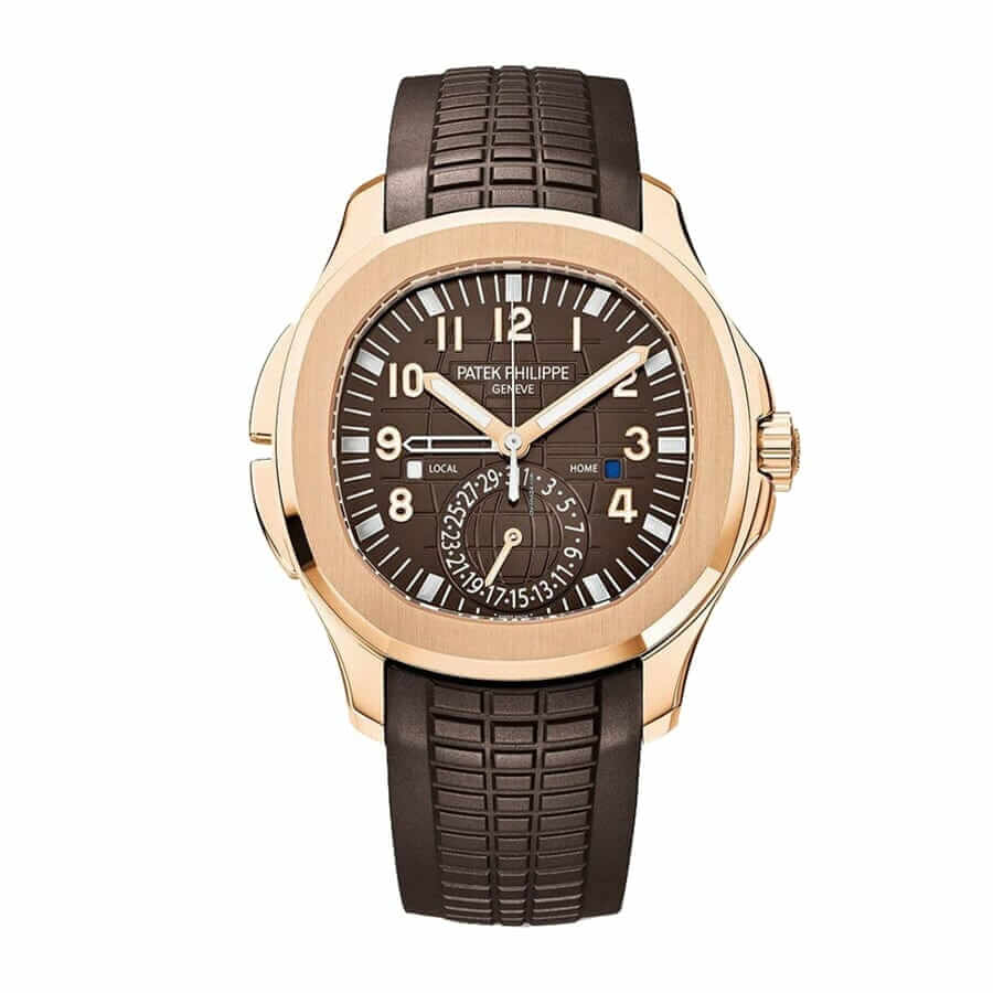 Patek Philippe Aquanaut Travel Time Rose Gold 5164R-001 Replica