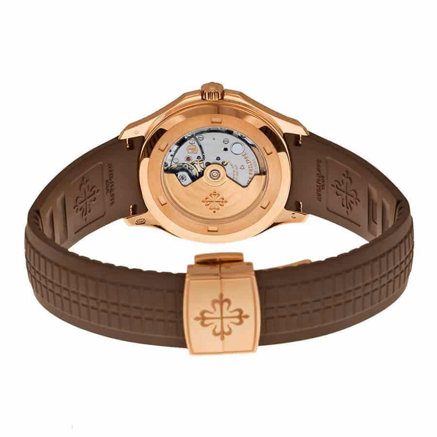 Patek Philippe Gold Brown Strap Replica