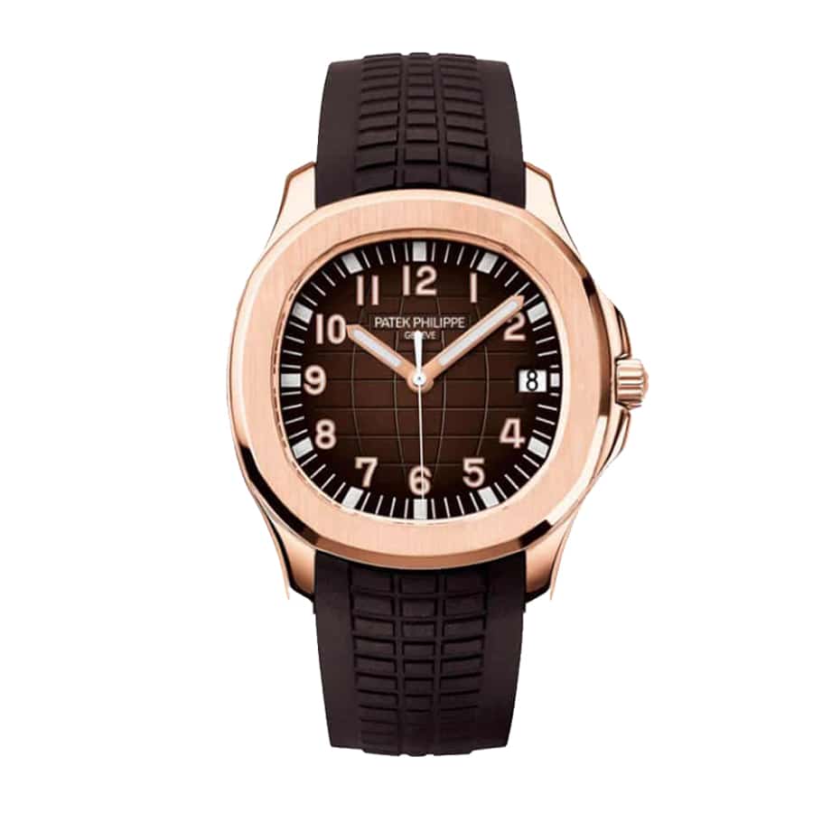 Patek Philippe Gold Brown Strap Replica