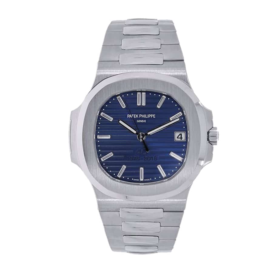 Patek Philippe Nautilus Platinum Blue Replica