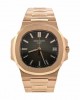 Patek Philippe Nautilus Rose Black Dial Replica