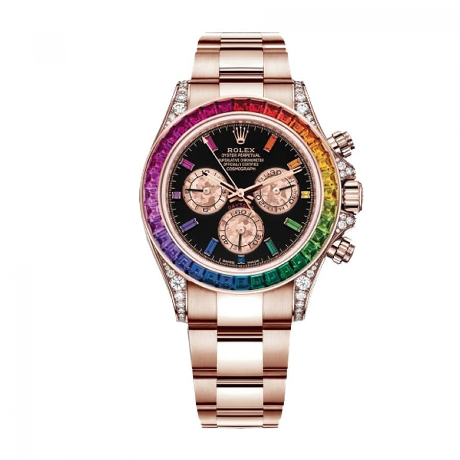 Rolex Daytona 116519 Rainbow & Black Dial Replica