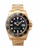 Rolex GMT-Master ll 116718LN Gold Watch Black Dial Oyster Replica