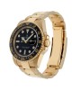 Rolex GMT-Master ll 116718LN Gold Watch Black Dial Oyster Replica