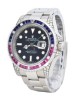 ROLEX GMT MASTER II 116710 DIAMOND BLACK DIAL OYSTER REPLICA