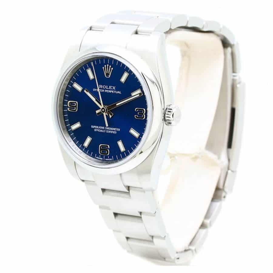 Rolex Air King 114200-0014 Blue Dial Steel Replica