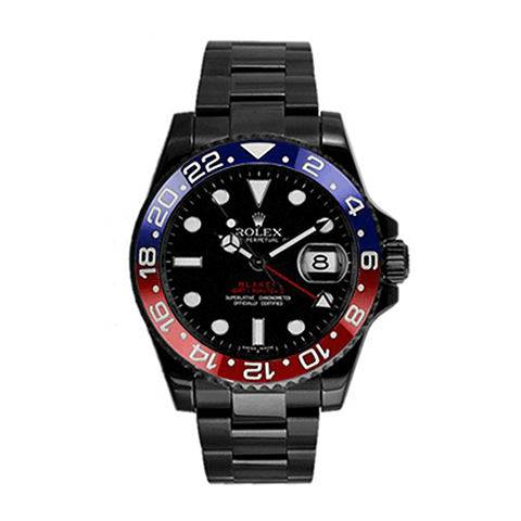 Rolex Blaken 126710BLRO-0001 Pepsi Black Dial Replica