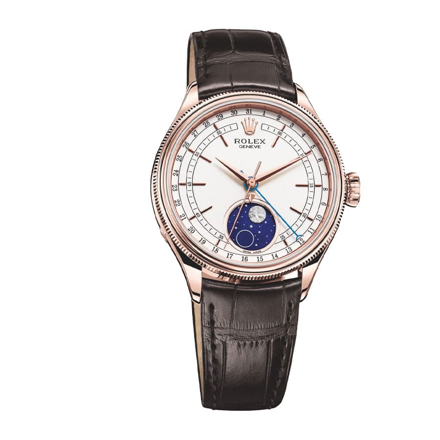 Rolex Cellini Moonphase White Dial New 50535-0002 Replica