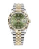 Rolex Datejust 126283RBR Green Roman Dial Replica