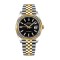 Rolex Datejust 126333 Yellow Gold & Steel Black Dial Jubilee Replica