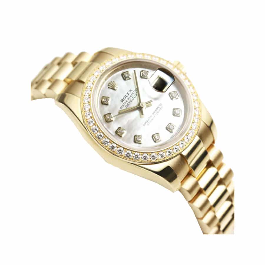 Rolex Datejust 178288 Gold Mother Of Pearl Dial Replica