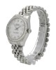 Rolex Datejust 178384-0017 White Gold Black & Diamond Dial Replica