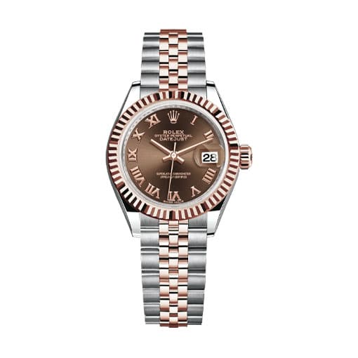 Rolex Datejust 278271 Everose Gold Automatic Chocolate Dial Jubilee Replica