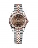 Rolex Datejust 278271 Everose Gold Automatic Chocolate Dial Jubilee Replica