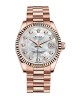 Rolex Datejust 278275-0016 Rose Gold Automatic Mother Of Pearl Dial Oyster Replica