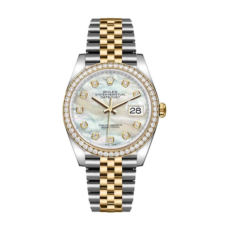 Rolex Datejust Mother of Pearl 116243 Jubilee Replica