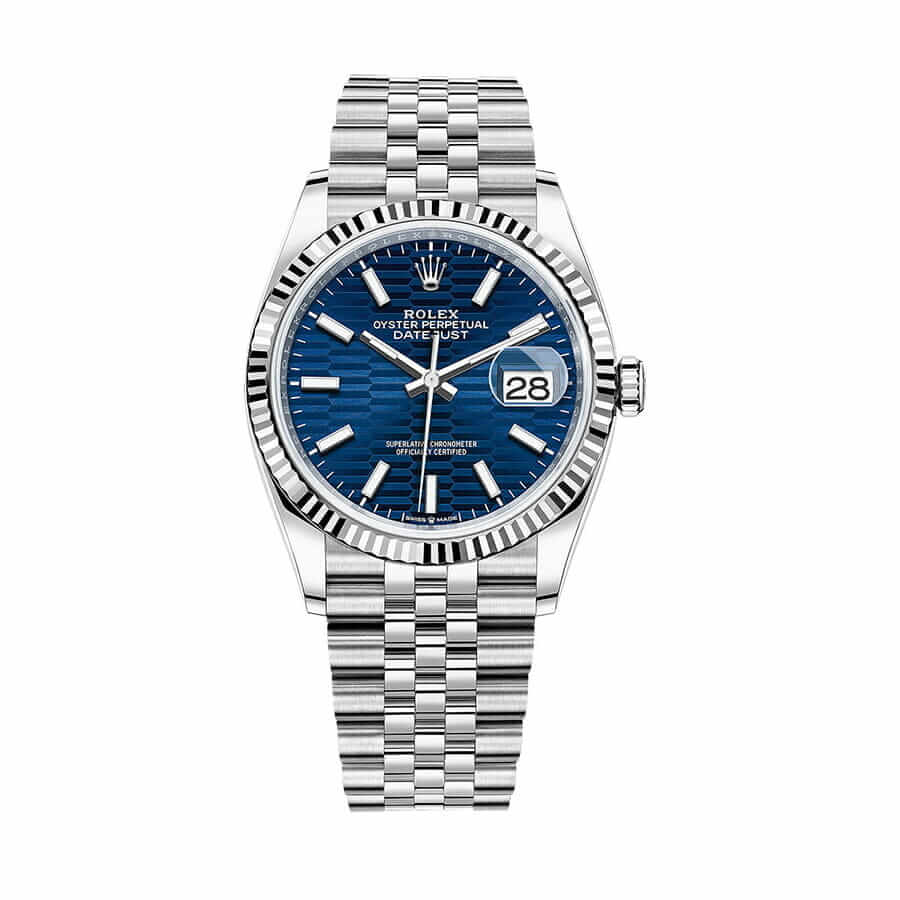 Rolex Datejust Steel Automatic 126234 Blue Dial Jubilee Replica