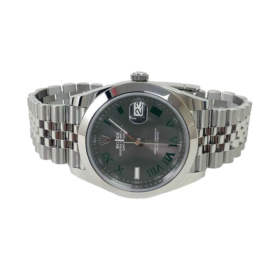 Rolex Datejust ll Perpetual Grey Roman Dial 126300-0014  Jubilee Replica