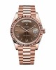 Rolex Day Date 228235 Rose Gold Chocolate Roman Dial Replica