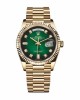 Rolex Day-Date 118238 Yellow Gold Green Dial Replica