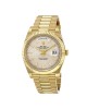 Rolex Day-Date 228238 Yellow Gold Silver Diagonal Dial Replica