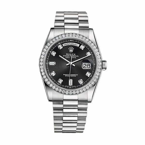 Rolex Day-Date 228349RBR White Diamond Replica