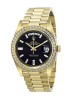 Rolex Day-Date 228398TBR Yellow Gold & Diamonds Black Dial Replica