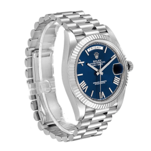 Rolex Day-Date 40 228239 EW Stainless Steel Blue Dial Oyster Replica