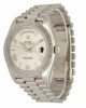 Rolex Day-Date 40 228239 EW Stainless Steel White Gold Dial Oyster Replica