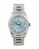 Rolex Day-Date II 218206-0009 V6 Stainless Steel Ice Blue Dial Replica