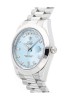 Rolex Day-Date II 218206-0009 V6 Stainless Steel Ice Blue Dial Replica