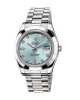 Rolex Day-Date II 218206-0009 V6 Stainless Steel Ice Blue Dial Replica