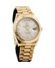 Rolex Day-Date II Collection Gold Silver White Dial 218238 Replica