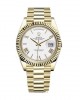 Rolex Day-Date II Collection Gold White Roman Dial 218238-0037 Replica