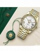 Rolex Day-Date II Collection Gold White Roman Dial 218238-0037 Replica