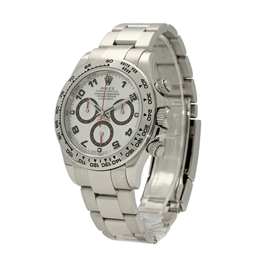 Rolex Daytona 116509 White Gold Silver Dial Replica