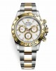 Rolex Daytona Cosmograph 116503 Stainless Steel Yellow Gold White Dial Oyster Replica