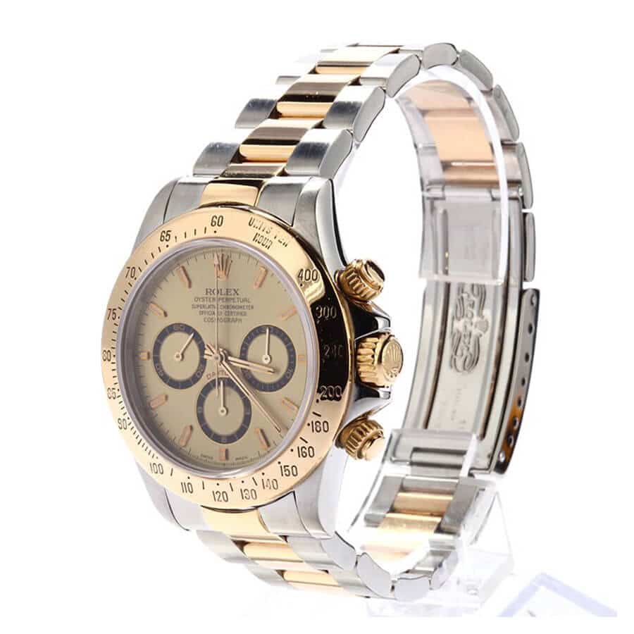 Rolex Daytona Cosmograph Yellow Gold Champagne Dial 16523 Replica