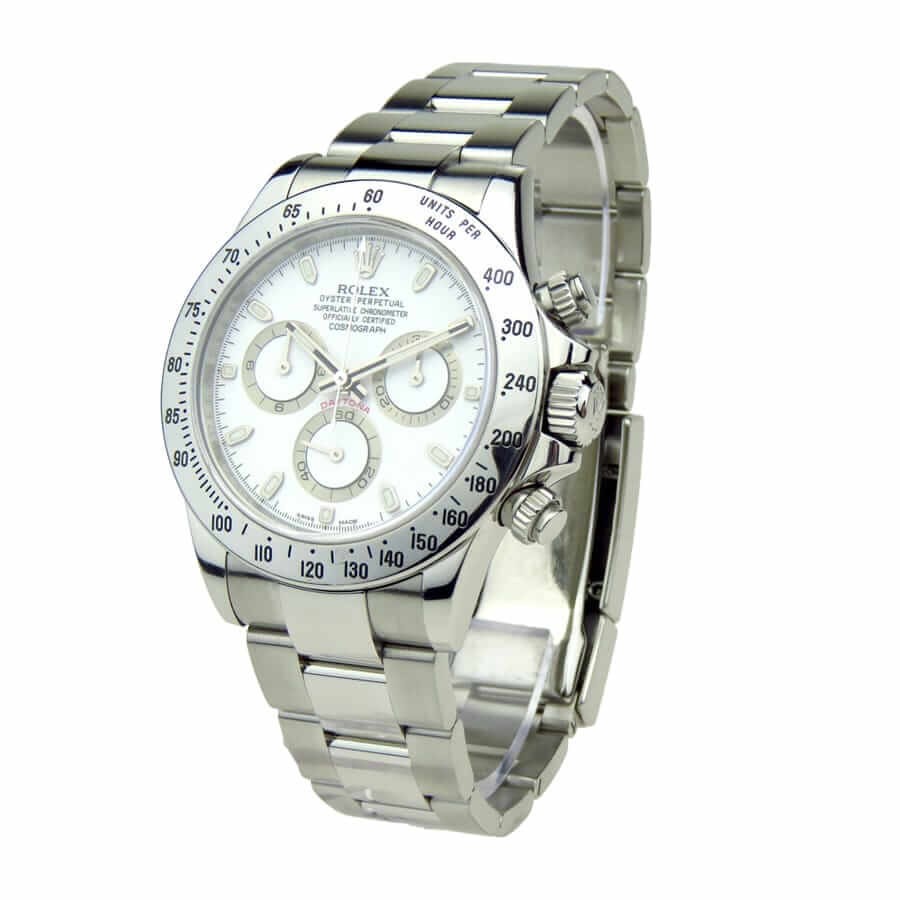 Rolex Daytona White Dial 116520 Replica