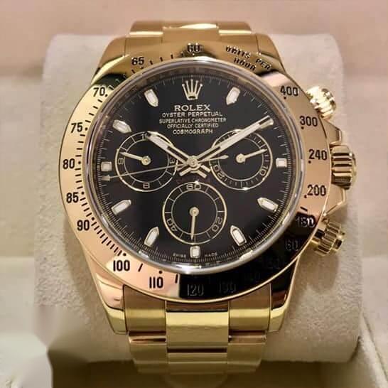 Rolex Daytona Yellow Gold 116508-0004 Replica