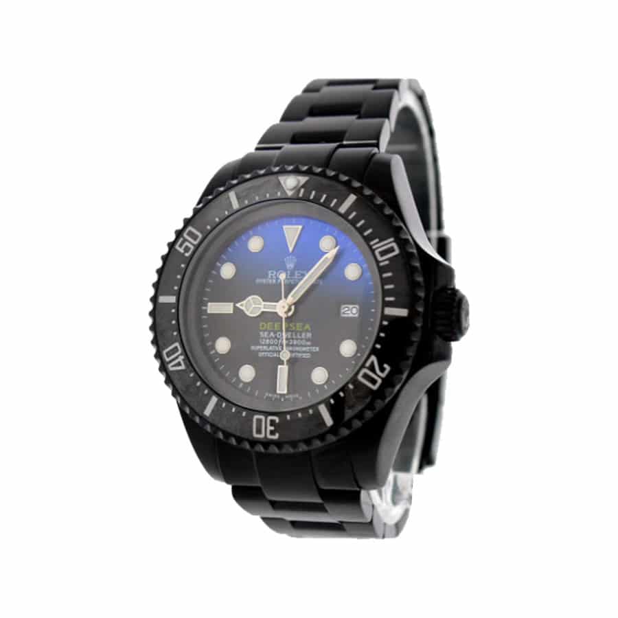 Rolex Deepsea Sea-Dweller Black PVD 116660 D-Blue Oyster Replica