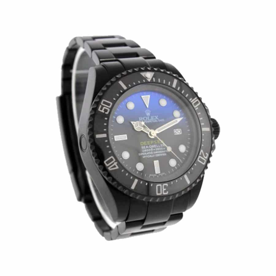 Rolex Deepsea Sea-Dweller Black PVD 116660 D-Blue Oyster Replica